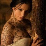 японские тату для девушек 26.11.2019 №012 -japanese tattoos for girls- tatufoto.com