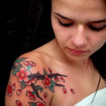 японские тату для девушек 26.11.2019 №035 -japanese tattoos for girls- tatufoto.com