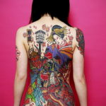 японские тату для девушек 26.11.2019 №048 -japanese tattoos for girls- tatufoto.com