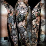 японские тату для мужчин 26.11.2019 №004 -japanese tattoos for men- tatufoto.com