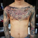 японские тату для мужчин 26.11.2019 №017 -japanese tattoos for men- tatufoto.com