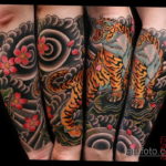 японские тату на предплечье 26.11.2019 №011 -japanese forearm tattoos- tatufoto.com
