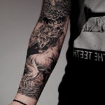 японские тату на предплечье 26.11.2019 №031 -japanese forearm tattoos- tatufoto.com