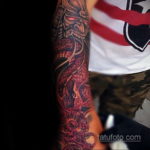 японские тату на предплечье 26.11.2019 №033 -japanese forearm tattoos- tatufoto.com