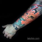 японские тату на предплечье 26.11.2019 №041 -japanese forearm tattoos- tatufoto.com