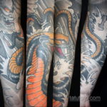 японские тату на предплечье 26.11.2019 №044 -japanese forearm tattoos- tatufoto.com