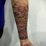 японские тату на предплечье 26.11.2019 №046 -japanese forearm tattoos- tatufoto.com