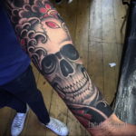 японские тату на предплечье 26.11.2019 №047 -japanese forearm tattoos- tatufoto.com