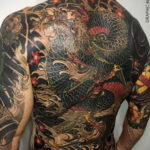 японские тату на спине 26.11.2019 №006 -japanese back tattoo- tatufoto.com