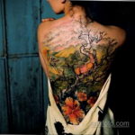 японские тату на спине 26.11.2019 №013 -japanese back tattoo- tatufoto.com
