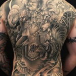 японские тату на спине 26.11.2019 №016 -japanese back tattoo- tatufoto.com