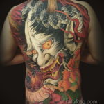 японские тату на спине 26.11.2019 №018 -japanese back tattoo- tatufoto.com