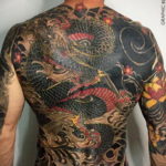 японские тату на спине 26.11.2019 №022 -japanese back tattoo- tatufoto.com