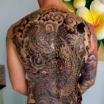 японские тату на спине 26.11.2019 №024 -japanese back tattoo- tatufoto.com