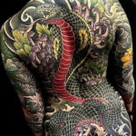 японские тату на спине 26.11.2019 №035 -japanese back tattoo- tatufoto.com