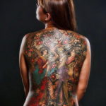 японские тату на спине 26.11.2019 №037 -japanese back tattoo- tatufoto.com
