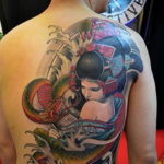 японские тату на спине 26.11.2019 №045 -japanese back tattoo- tatufoto.com