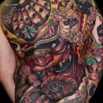 японские тату на спине 26.11.2019 №046 -japanese back tattoo- tatufoto.com