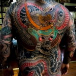 японские тату на спине 26.11.2019 №049 -japanese back tattoo- tatufoto.com