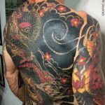 японские тату на спине 26.11.2019 №059 -japanese back tattoo- tatufoto.com