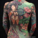 японские тату на спине 26.11.2019 №066 -japanese back tattoo- tatufoto.com