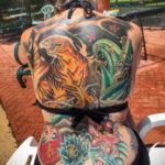 японские тату на спине 26.11.2019 №069 -japanese back tattoo- tatufoto.com