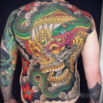 японские тату на спине 26.11.2019 №079 -japanese back tattoo- tatufoto.com
