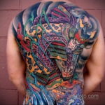 японские тату на спине 26.11.2019 №082 -japanese back tattoo- tatufoto.com