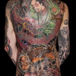 японские тату на спине 26.11.2019 №083 -japanese back tattoo- tatufoto.com