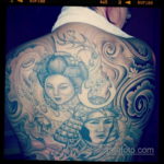 японские тату на спине 26.11.2019 №085 -japanese back tattoo- tatufoto.com