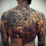 японские тату на спине 26.11.2019 №089 -japanese back tattoo- tatufoto.com