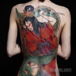 японские тату на спине 26.11.2019 №091 -japanese back tattoo- tatufoto.com