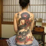 японские тату на спине 26.11.2019 №093 -japanese back tattoo- tatufoto.com