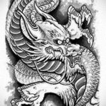 японские тату эскизы 26.11.2019 №007 -japanese tattoo sketches- tatufoto.com