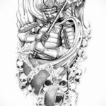 японские тату эскизы 26.11.2019 №013 -japanese tattoo sketches- tatufoto.com