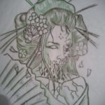 японские тату эскизы 26.11.2019 №022 -japanese tattoo sketches- tatufoto.com