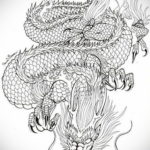японские тату эскизы 26.11.2019 №063 -japanese tattoo sketches- tatufoto.com