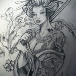 японские тату эскизы 26.11.2019 №068 -japanese tattoo sketches- tatufoto.com