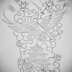японские тату эскизы 26.11.2019 №069 -japanese tattoo sketches- tatufoto.com