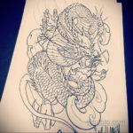 японские тату эскизы 26.11.2019 №072 -japanese tattoo sketches- tatufoto.com