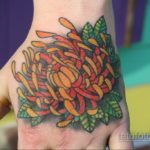 японские цветы тату 26.11.2019 №021 -japanese flowers tattoo- tatufoto.com