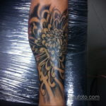 японские цветы тату 26.11.2019 №028 -japanese flowers tattoo- tatufoto.com