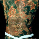 японские цветы тату 26.11.2019 №034 -japanese flowers tattoo- tatufoto.com