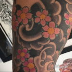японские цветы тату 26.11.2019 №039 -japanese flowers tattoo- tatufoto.com