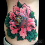 японские цветы тату 26.11.2019 №044 -japanese flowers tattoo- tatufoto.com