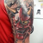 японский демон тату 26.11.2019 №007 -japanese demon tattoo- tatufoto.com