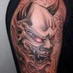 японский демон тату 26.11.2019 №014 -japanese demon tattoo- tatufoto.com