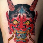 японский демон тату 26.11.2019 №021 -japanese demon tattoo- tatufoto.com