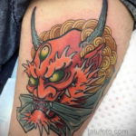 японский демон тату 26.11.2019 №032 -japanese demon tattoo- tatufoto.com
