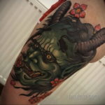 японский демон тату 26.11.2019 №038 -japanese demon tattoo- tatufoto.com